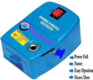 AMAZECARE Electric Needle Burner & Syringe Destroyer Needle Burner ...