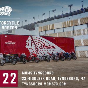 Indian Motorcycle Demo Event @ MOMS Tyngsboro, 23 Middlesex Road ...