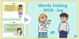 What are ‘To -ing’ Verbs? | Twinkl Teaching Wiki