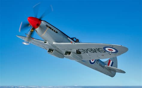 Fondos de Pantalla 1920x1200 Avión de caza Cielo Avións Supermarine ...