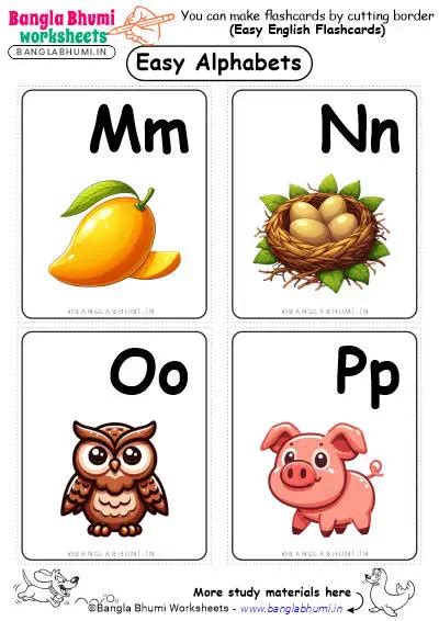 Free English Alphabets Flashcards 2025 PDF Download - Perfect for Early ...
