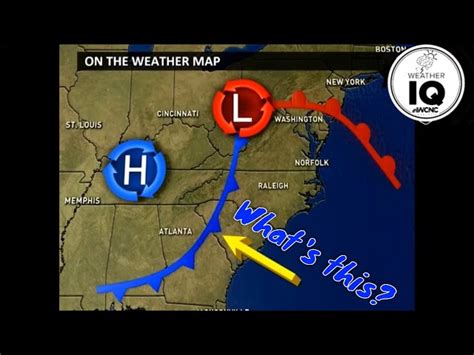 Weather Fronts Map