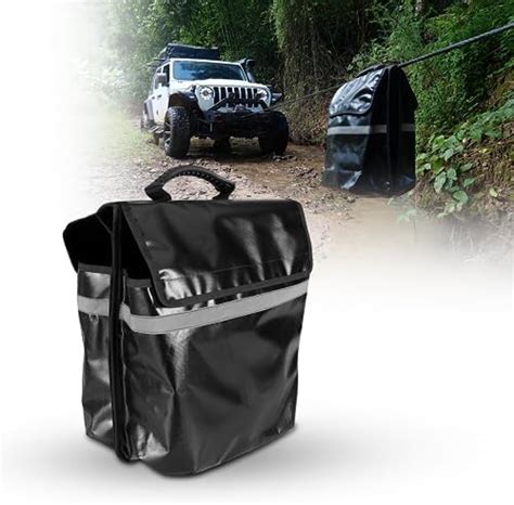 I1MOTOR Winch Damper Winch Cable Dampener Bag 600D Thickened Waterproof ...