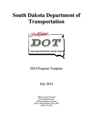 Fillable Online EEO Program Template Fax Email Print - pdfFiller