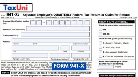 Image result for Form 941 Printable Form