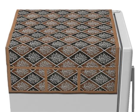 Kuber Industries Rose Print PVC Fridge Top Cover, Protect for ...