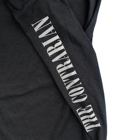 "TC" The Contrarian / LOGO PRINT LONG SLEEVE T-SHIRTS -BLACK- | THE ...