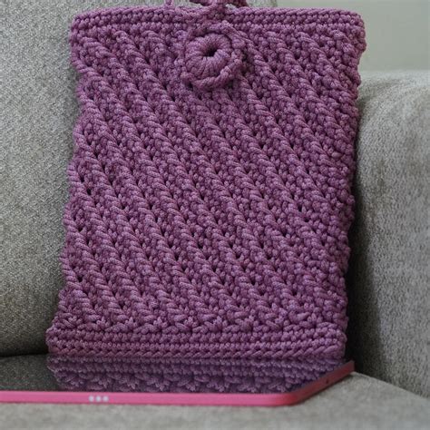 Crochet Tablet Case Tutorial 的图像结果
