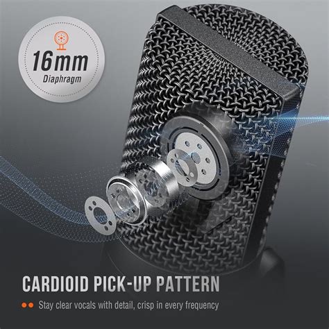FIFINE Studio Condenser USB Microphone Computer PC India | Ubuy