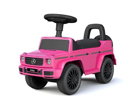Amazon.com: Best Ride On Cars Mercedes G-Wagon Push Car, Pink : Toys & Games