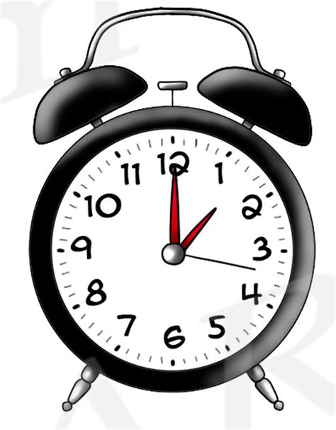 Alarm Clock Clipart, Alarm Clock Clip Art, Scrapbooking, Party ...