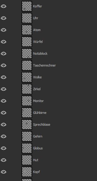 Using Layers to Color On GIMP 的图像结果