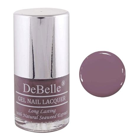 DeBelle Gel Nail Lacquer Majestique Mauve - (Muted Mauve Nail Polish ...