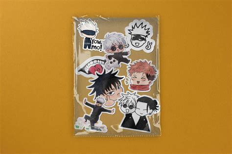 Jujutsu Kaisen Sticker Pack | 9 stickers - Krunk