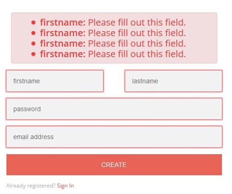 Image result for Input Error Message