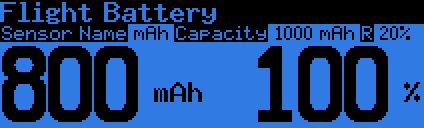 Lua Script openTx 的图像结果