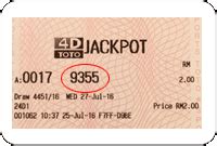 how to play toto 4d jackpot