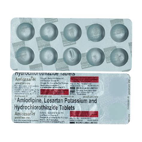 Amlozaar H Tablet | Uses, Side Effects, Price | Apollo Pharmacy