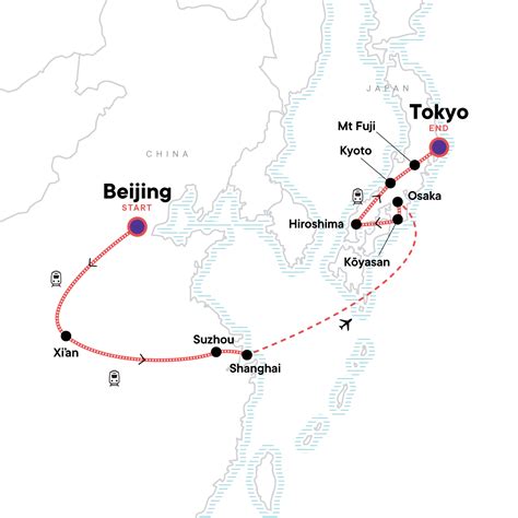 Gebeco Adventure-Trip Beijing nach Tokio: Chinesische Mauer und Fuji