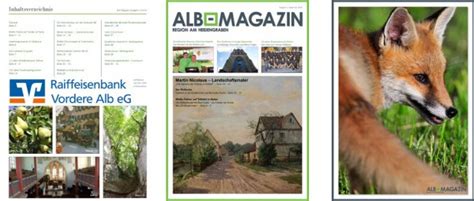 Ausgabe 3/2014 Region Heidengraben - Alb-Magazin