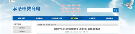 湖北省孝感市教育考试院报考点2022年研究生考生网上确认重要提示