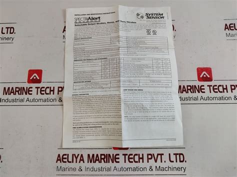 System Sensor Hr Spectralert Advance Horn Red – Aeliya Marine Tech