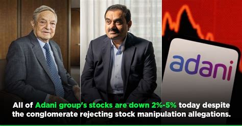 Adani Shares Bleed Amid Stock Manipulation Allegations By George Soros ...