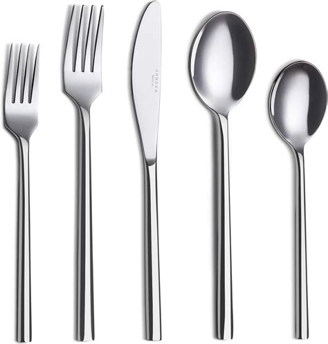 Buy Annova Silverware 20 Set PCS Set Forged 188 Premium Stainless ...
