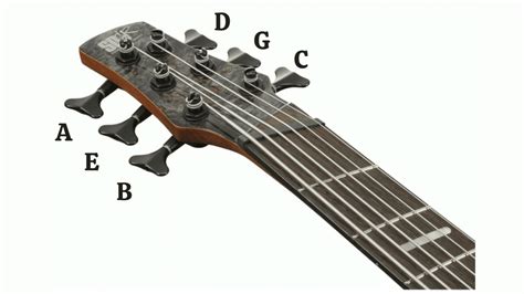 Image result for 6 String Bass Notes Chart