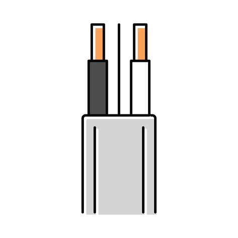 uf underground feeder cable color icon vector illustration 21143228 ...