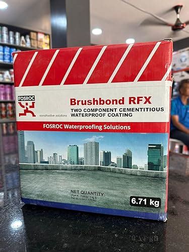 Fosroc Brushbond RFX Waterproofing Chemical : Amazon.in: Fashion