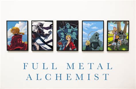 Full Metal Alchemist Posters - Set Of 5 – Peeekaboo