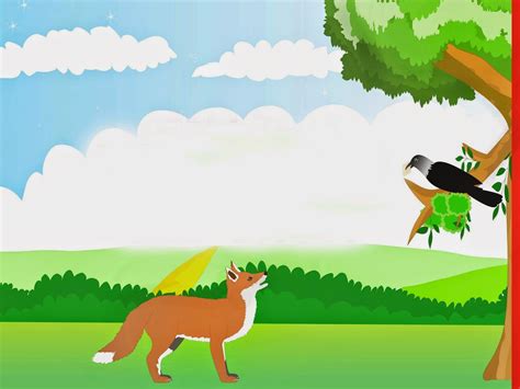 The Fox and The Crow: Short Stories | Moral Short Stories for Kids