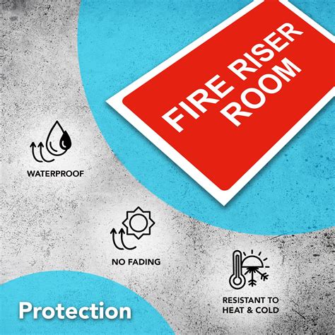 Snapklik.com : Fire Riser Room Sticker, 7x10 Vinyl Fire Extinguisher ...