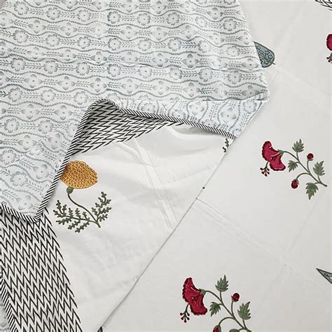 Hand-Blocked Cotton Dohar: Buy Dohar online in India – Elite Furnishing