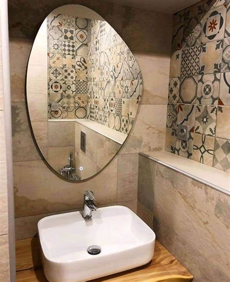 Stone Light Backlit Mirror | Led Mirror - Mirrorwalla