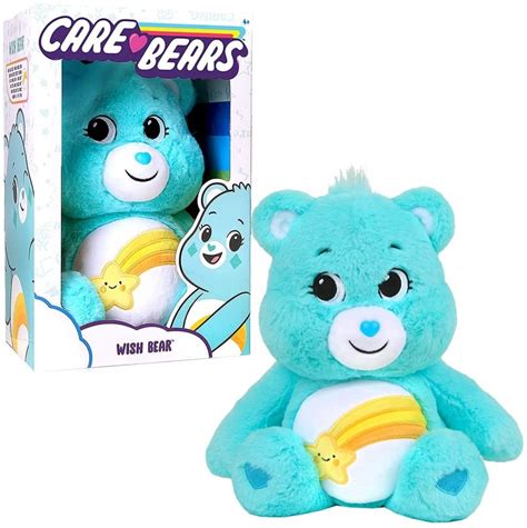 Care Bears Plush Medium Size - Wish Bear - Bright Star Toys