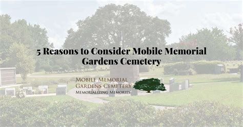 Top Benefits Of Our Property | Mobile Memorial Gardens Cemetery