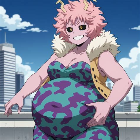 Chubby Mina Ashido boku no hero academia 3 by Deku5499 on DeviantArt