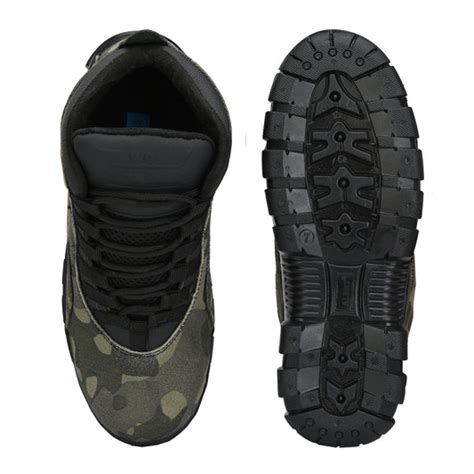 Eego Italy Stylish Camouflage Steel Toe Safety Boots