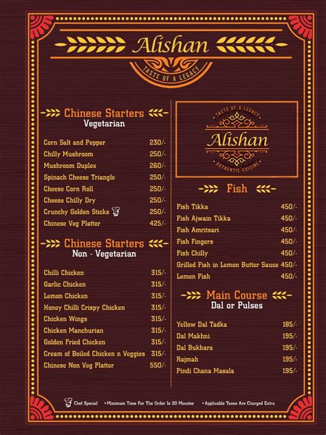 Menu at Masala Box By Alishan Foods, Pathankot