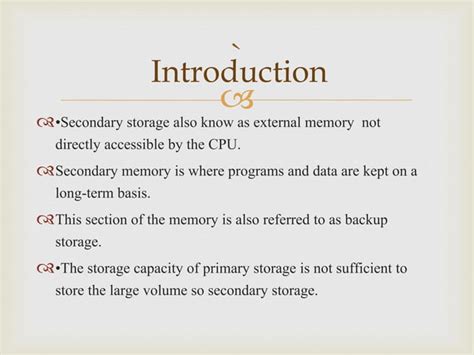 Image result for Secondary Memory