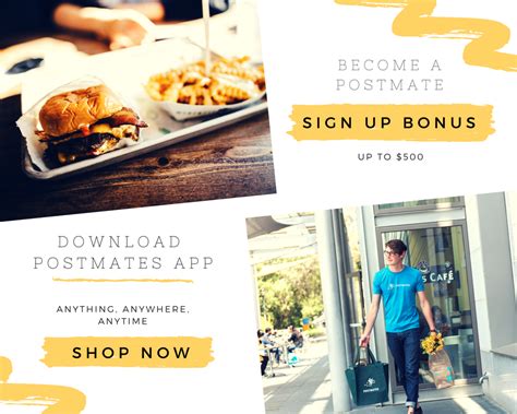 Image result for Postmates Promo Code