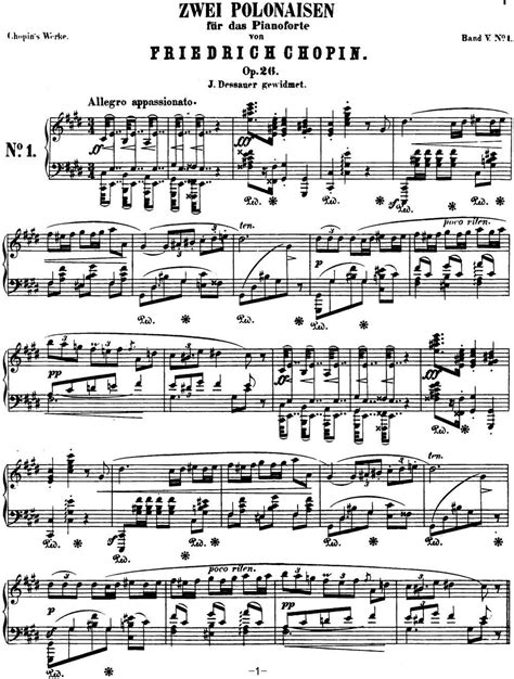 肖邦大波兰舞曲opus22-钢琴谱-最全钢琴谱
