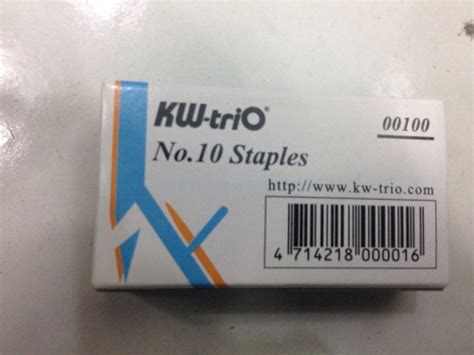 គ្រាប់កិប KW-triO 0100 No.10 Staples | LA SEAV PHOV