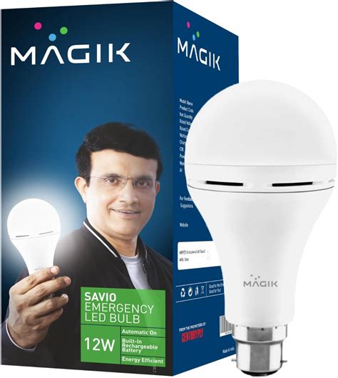 Buy PHILIPS 10W B22D LED Emergency Inverter Bulb (Cool Day Light ...