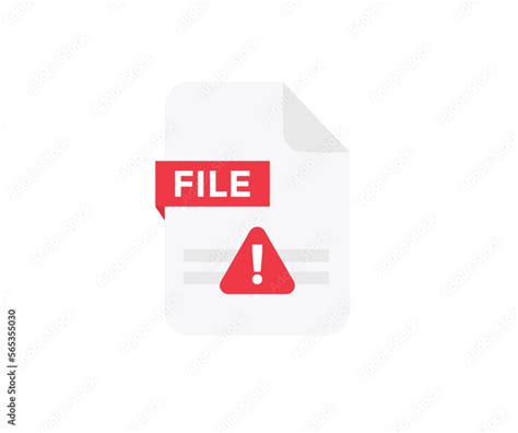 Image result for File Error Warning