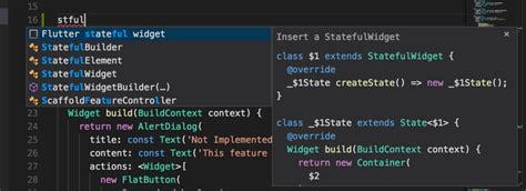 vs Code Flutter 的图像结果