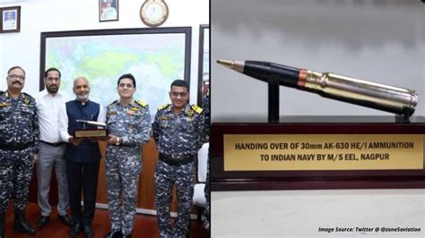 Indian Navy Receives 1st Made in India Ammunition in the form of AK-630 ...