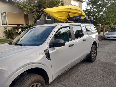 Tremor Maverick with ARE camper shell and roof rack | MaverickTruckClub - 2022+ Ford Maverick ...